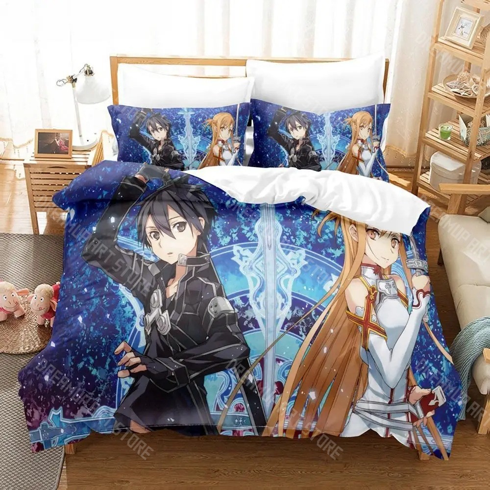 Conjunto de Cama Impresso em 3 - Sword Art Online Cape avaliação e preço