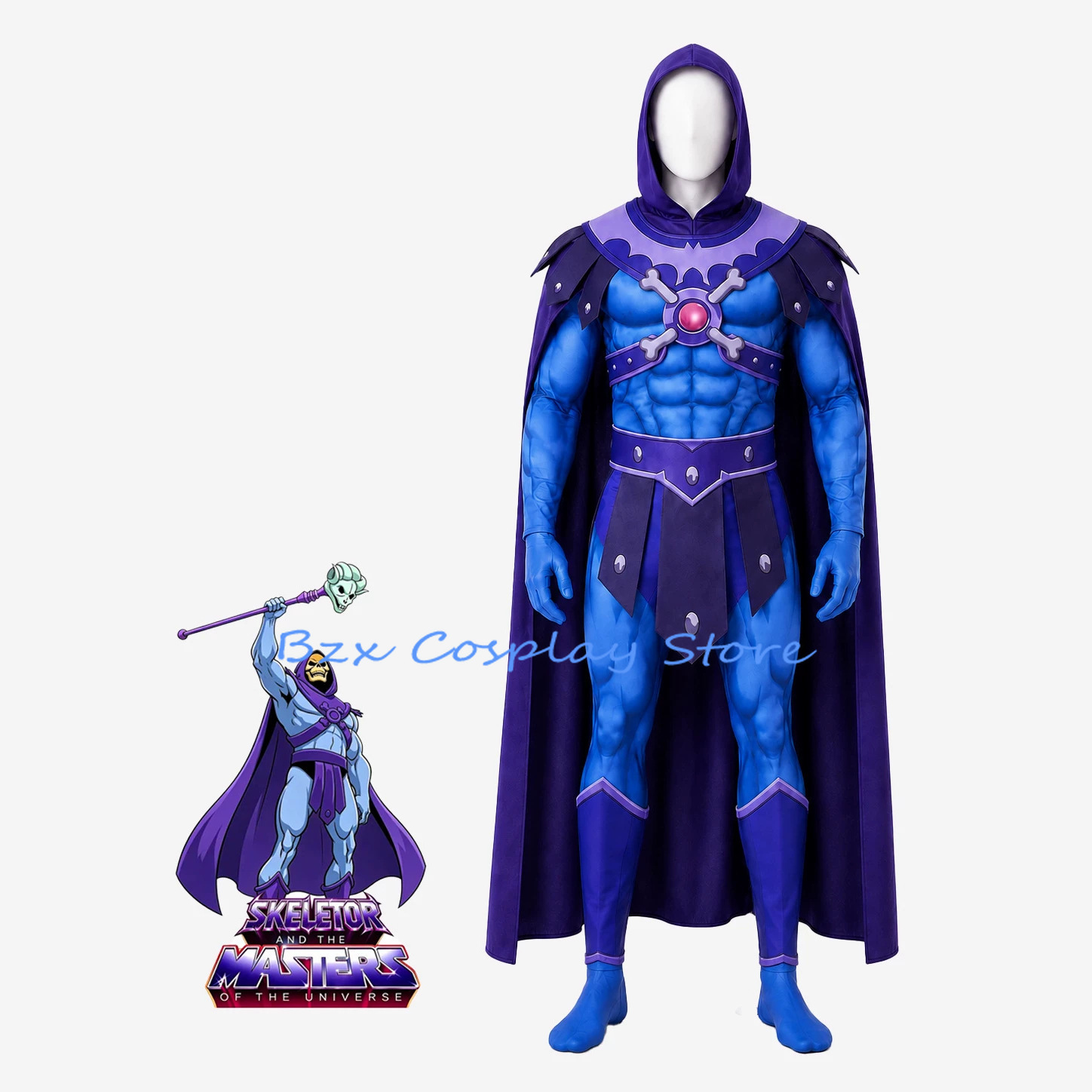 Fantasia de Cosplay do Rei Esq - Anime Cosplay Mask avaliação e preço