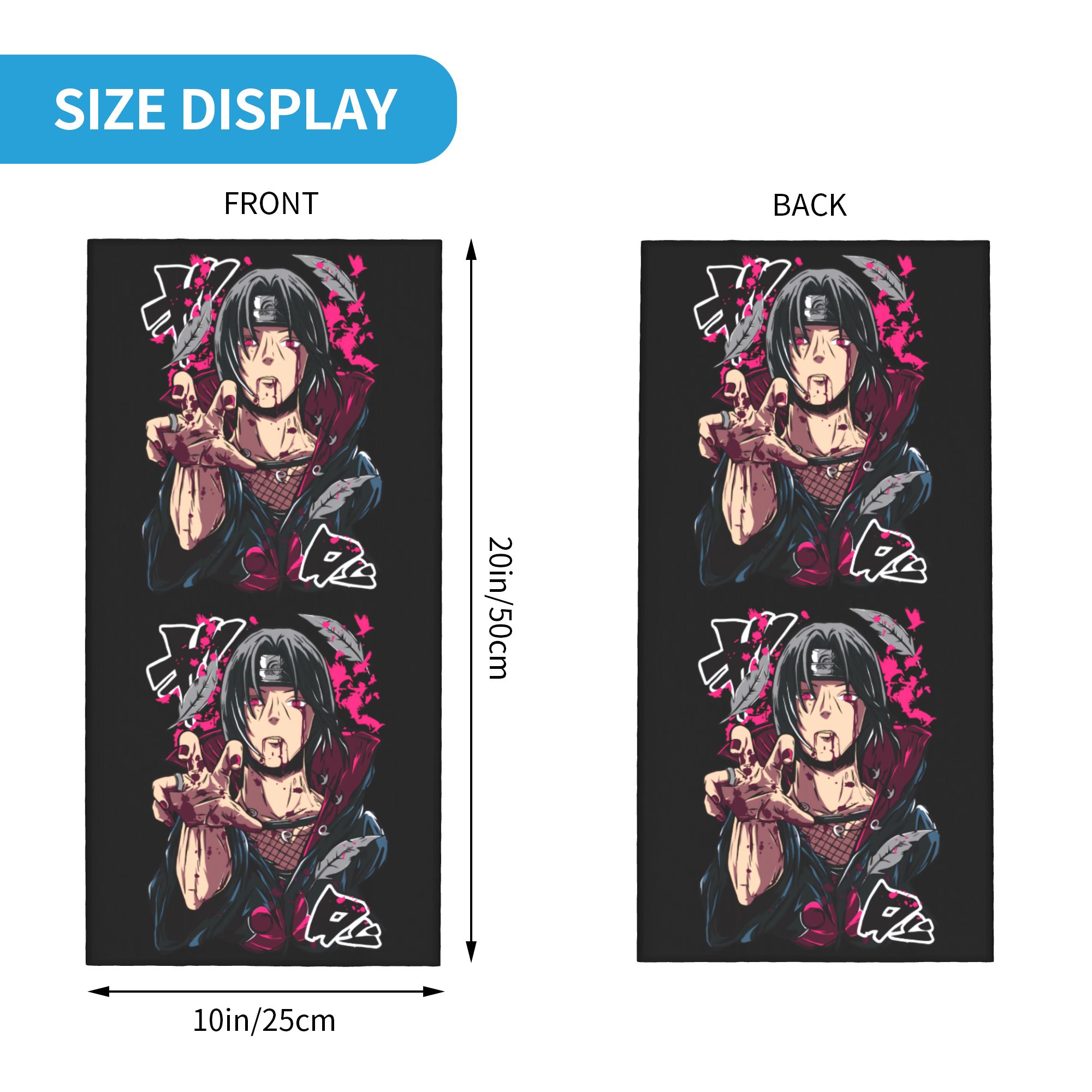 Bandana Anime N-Naruto Itachi  - Anime Cosplay Naruto avaliação e preço