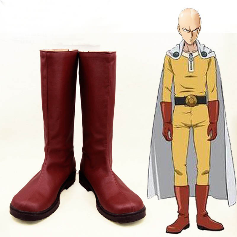 Botas de Cosplay de Saitama de - Anime Cosplay One Punch Man avaliação e preço
