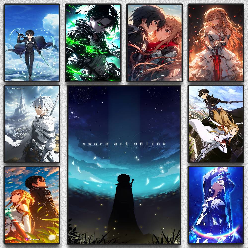 Pôster de Parede Anime Sword A - Sword Art Online Cape avaliação e preço