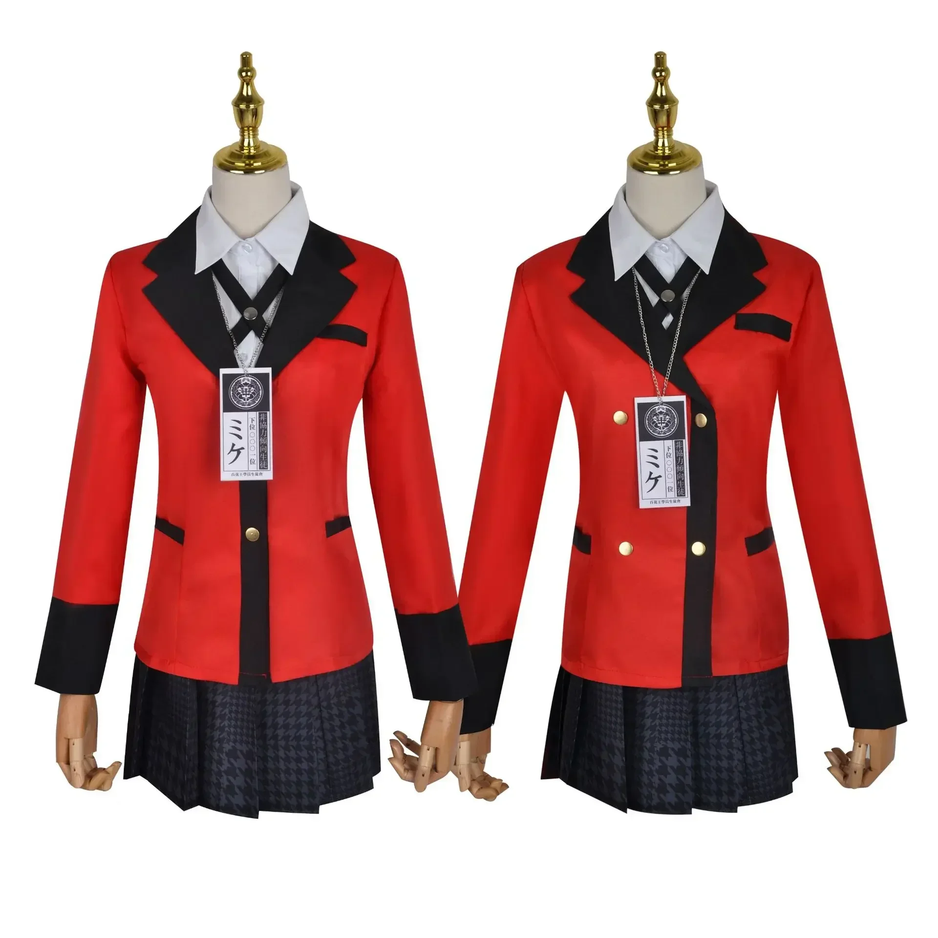 Fantasia de Cosplay Anime Kake - Anime Cosplay Yumeko avaliação e preço