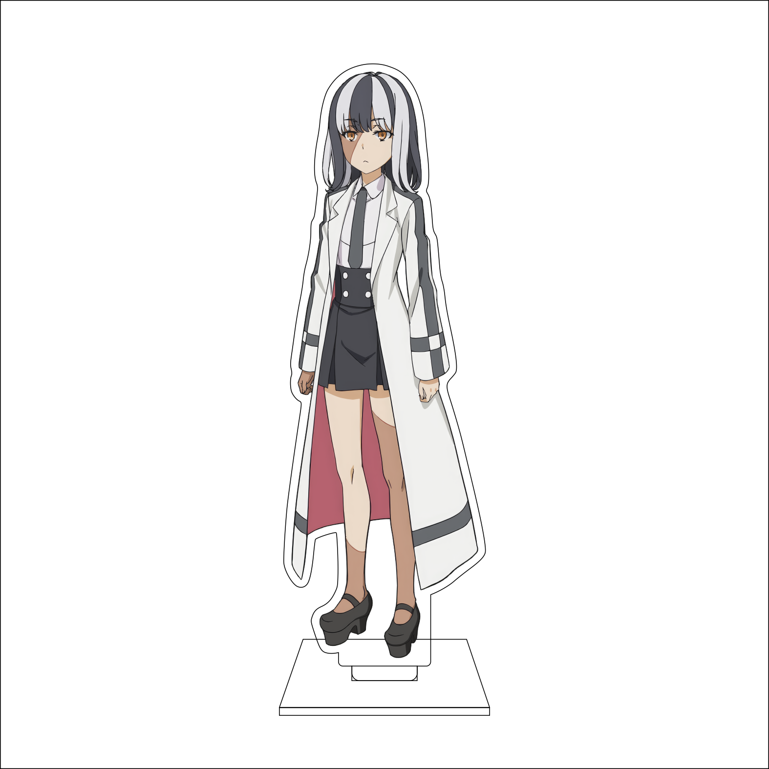 Figura de Acrílico de 16CM par - Cosplay Anime Female Characters avaliação e preço