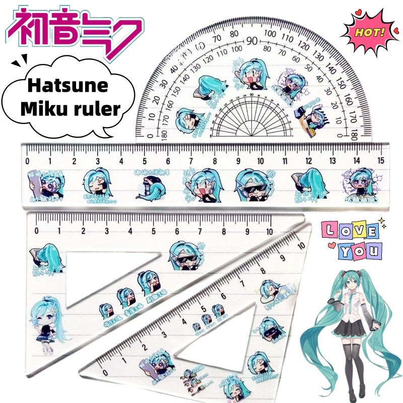 Nova régua de medição Hatsune  - Cosplay Anime N avaliação e preço