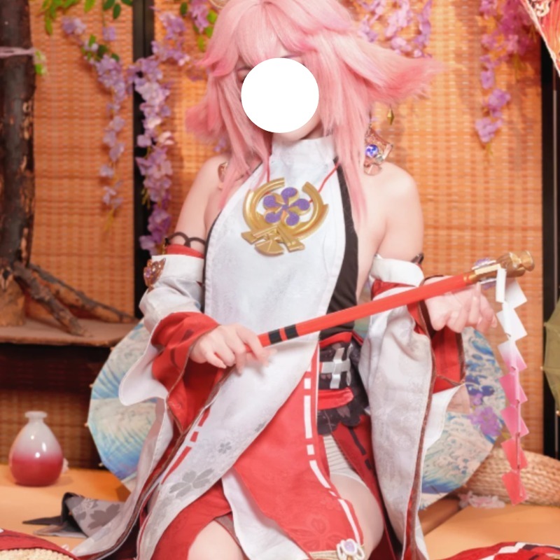 Fantasia de Cosplay Yae Miko G - Cosplay Anime Yae Miko avaliação e preço