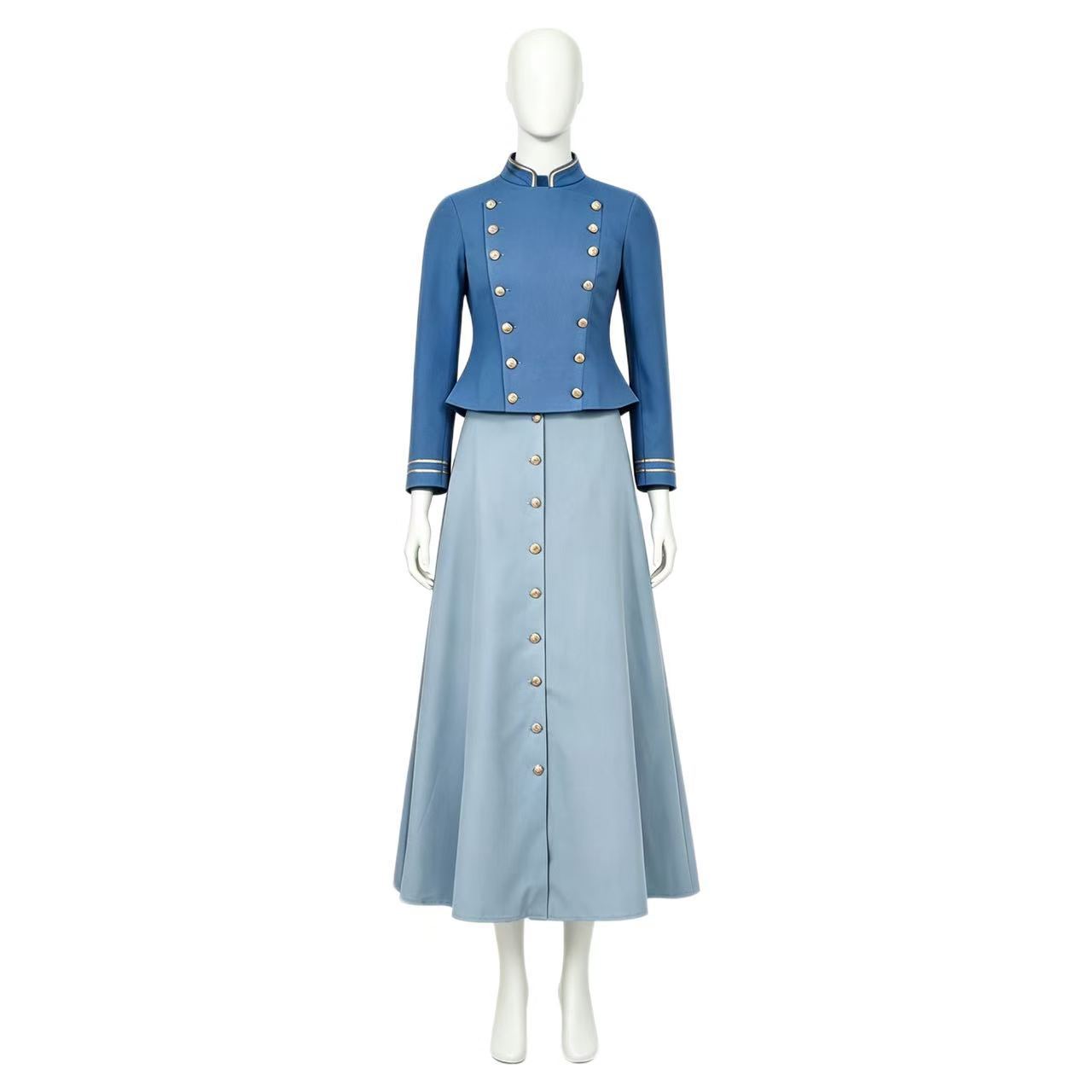 Fantasia de Cosplay Enola Holm - Anime Cosplay Outfit avaliação e preço