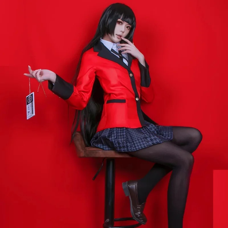 Jabami yumeko cosplay sapatos  - Anime Cosplay Yumeko avaliação e preço