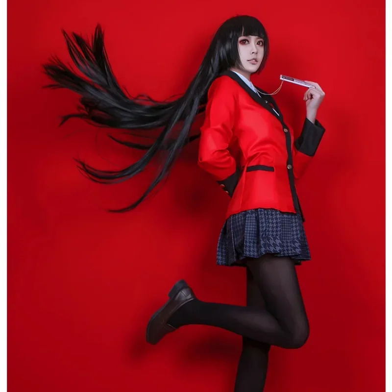 Jabami yumeko cosplay sapatos  - Anime Cosplay Yumeko avaliação e preço