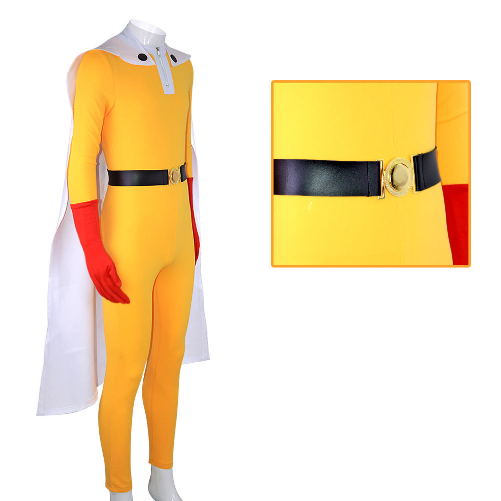 Fantasia de cosplay de One Pun - Anime Cosplay One Punch Man avaliação e preço