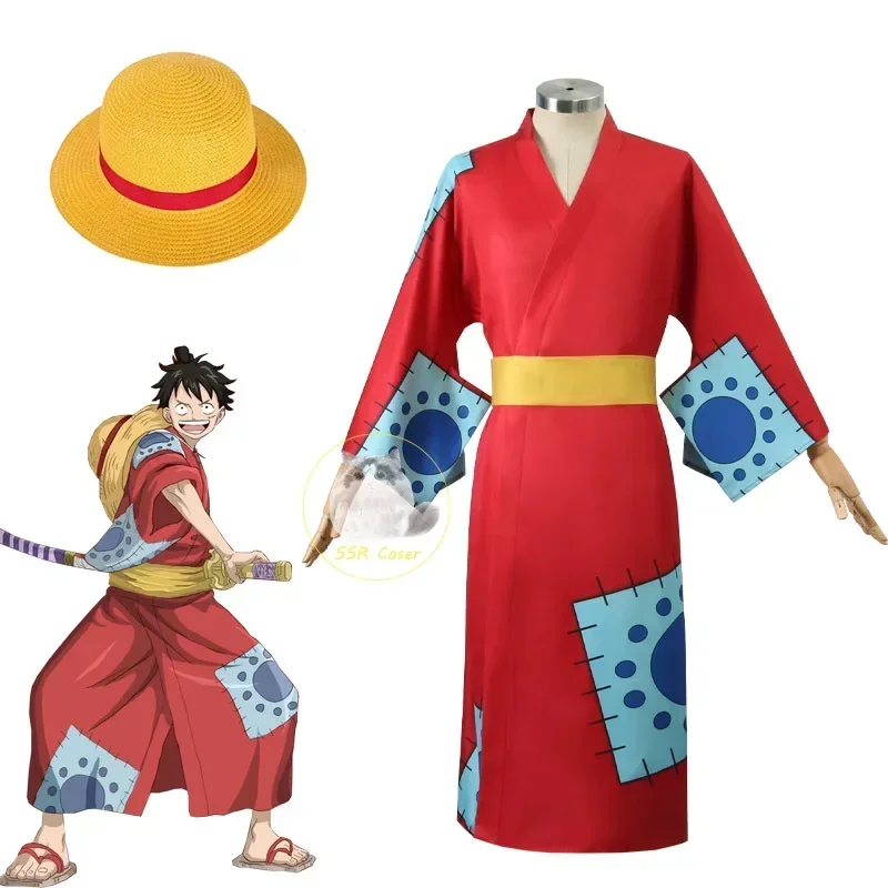 Fantasia de Cosplay do Luffy d - Anime Cosplay Yumeko avaliação e preço