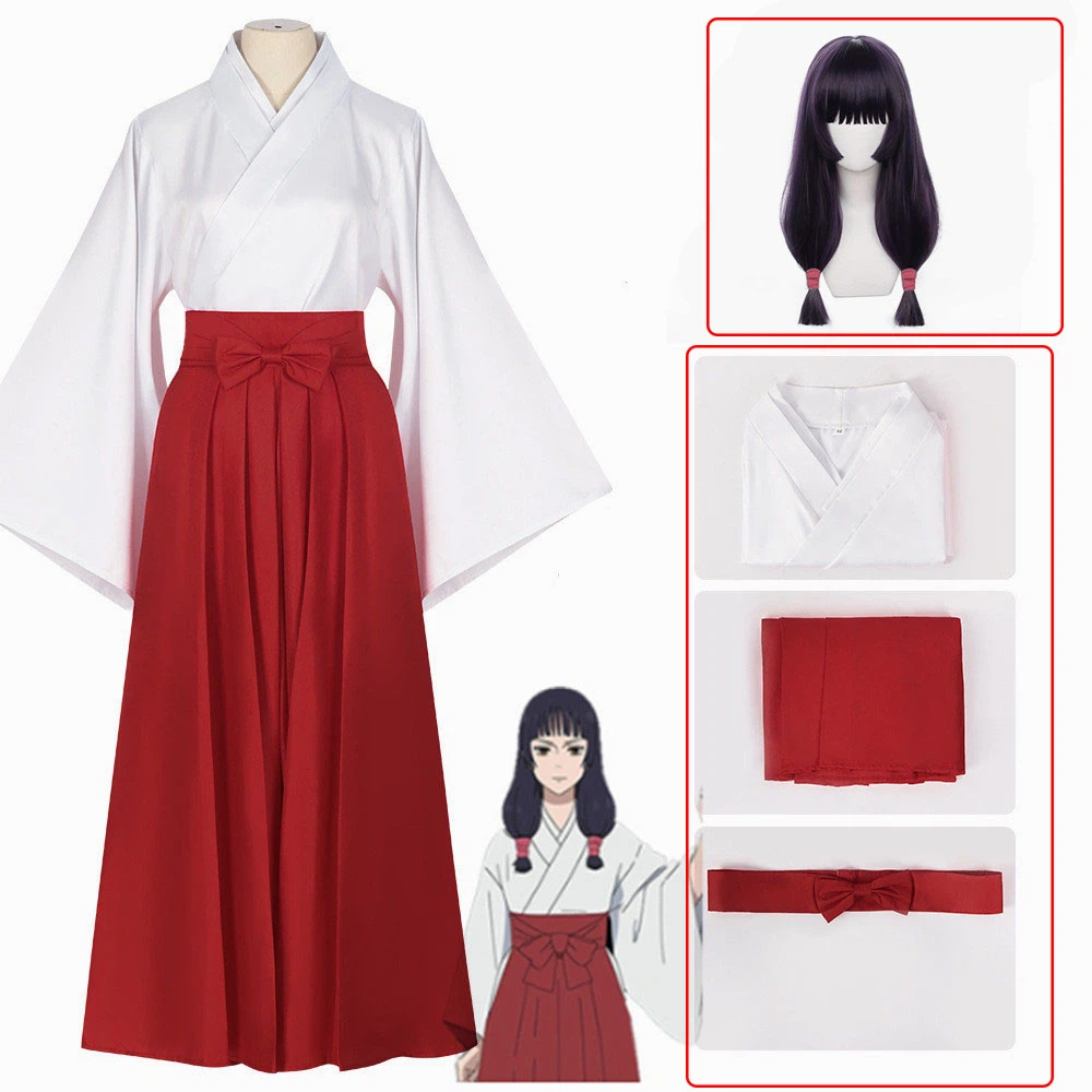 Peruca de Cosplay Anime Jujuts - Jujutsu Kaisen Uniform avaliação e preço