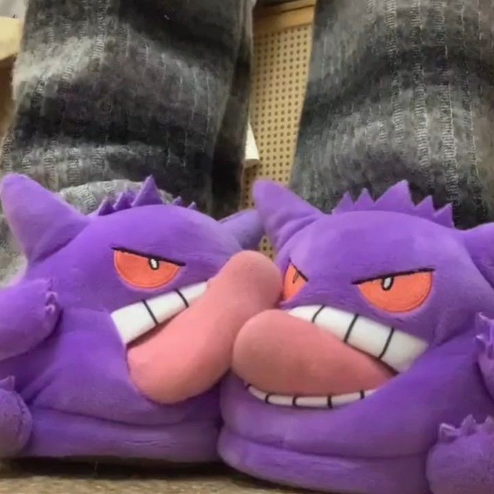 Novas Pantufas de Pelúcia Geng - Anime Cosplay Pokemon avaliação e preço