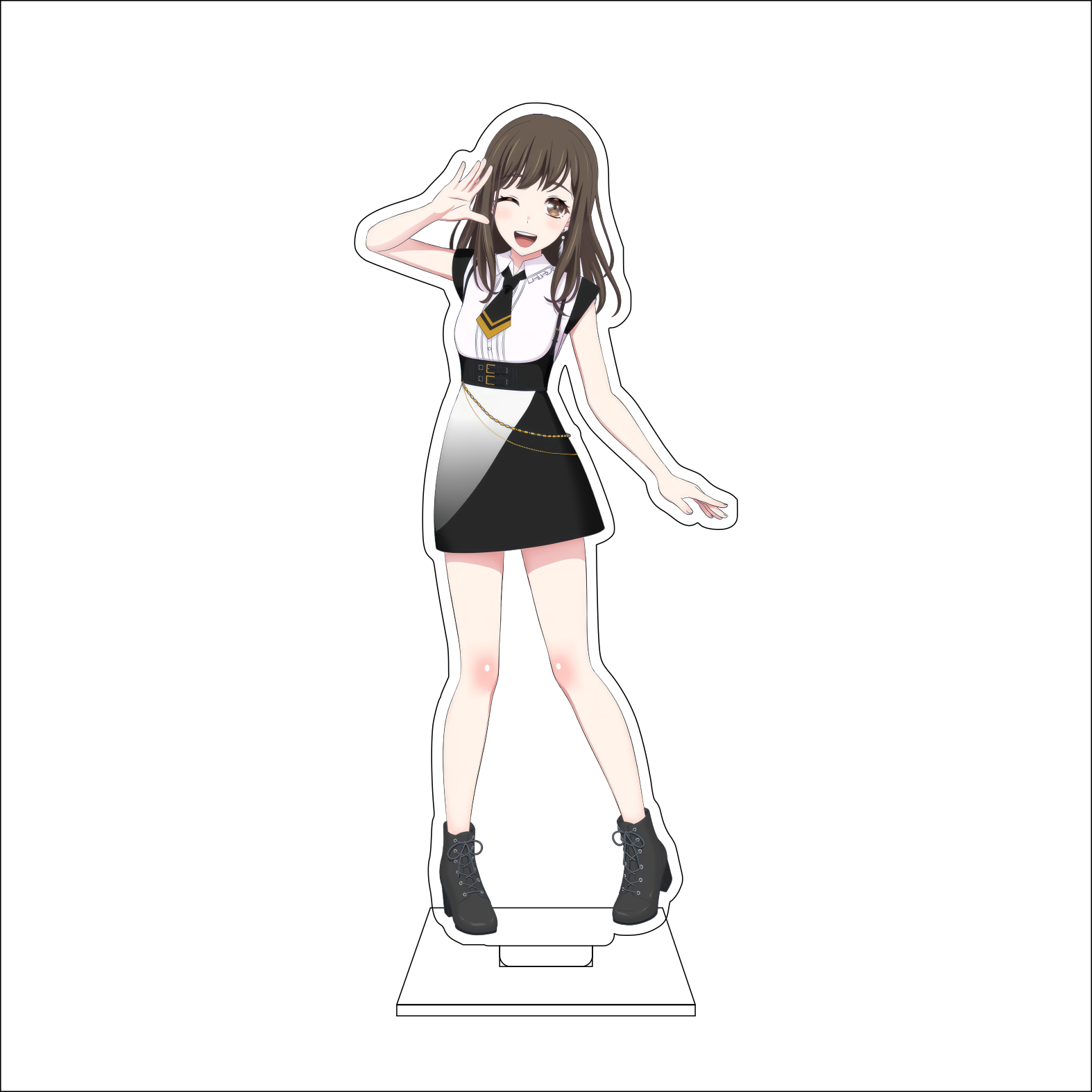 16CM Anime BanG Dream! Suporte - Cosplay Anime Female Characters avaliação e preço