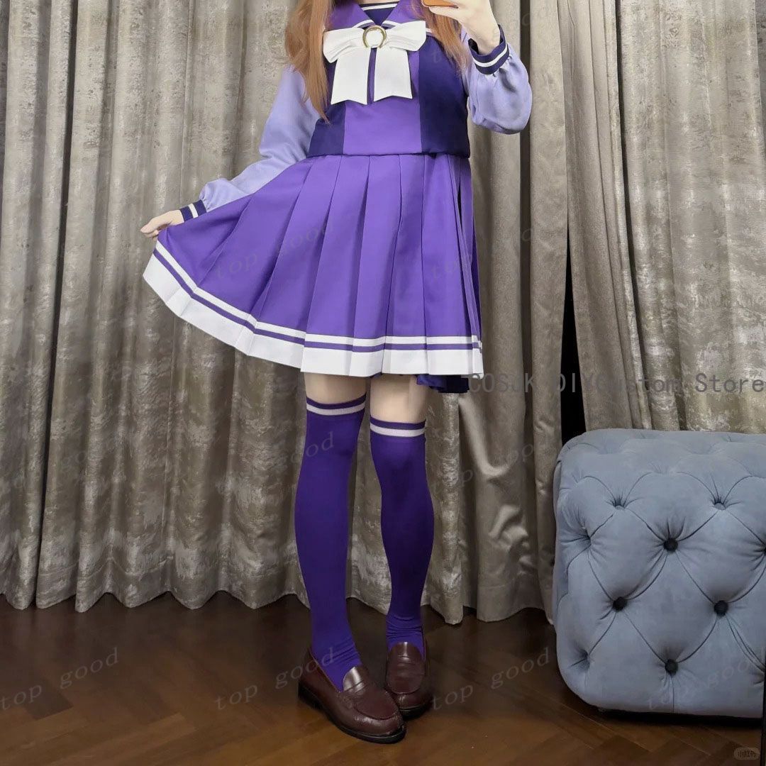 Meias Longas de Cosplay Anime  - Anime Cosplay Girl Costume avaliação e preço