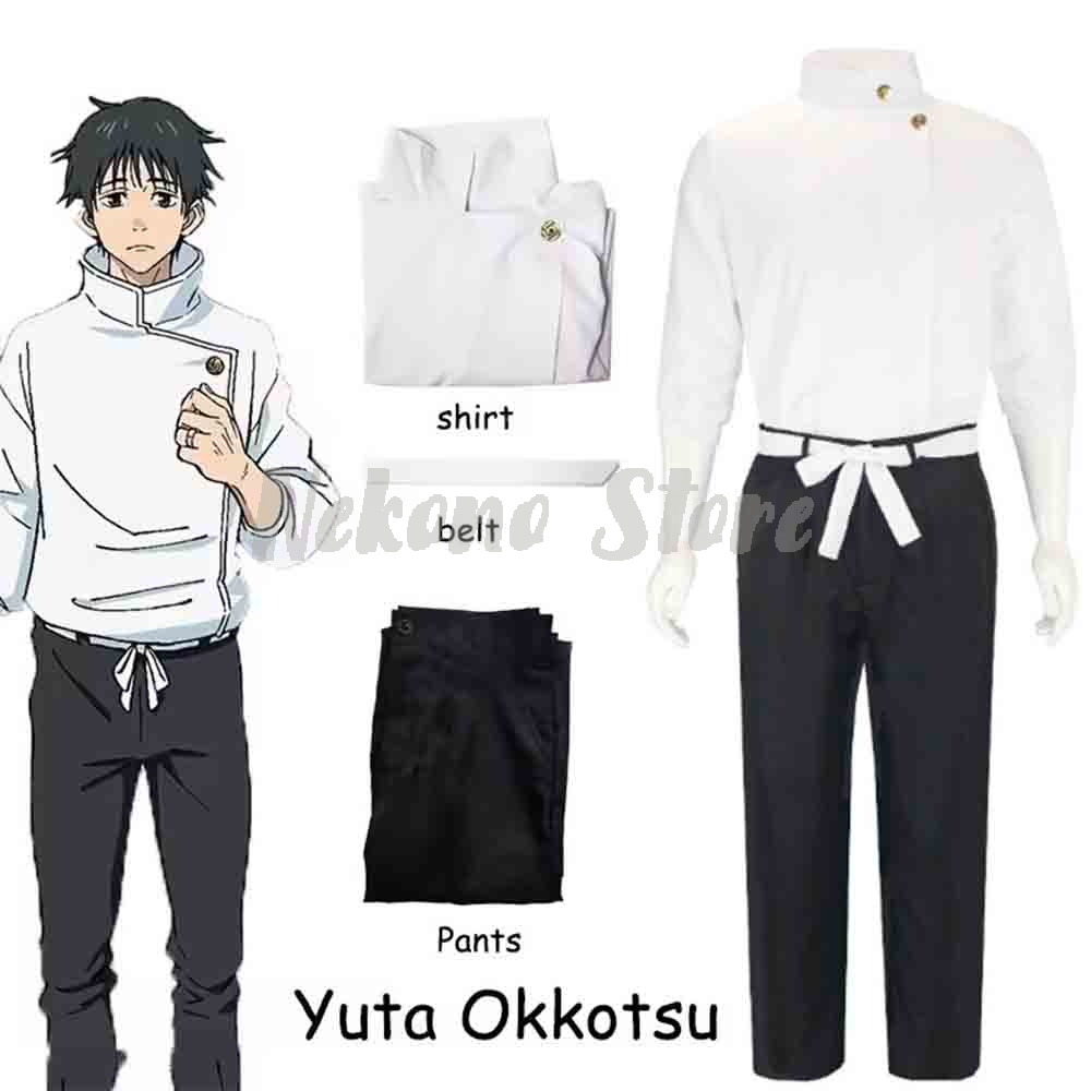 Vendas Quentes: Fantasia Cospl - Jujutsu Kaisen Uniform avaliação e preço