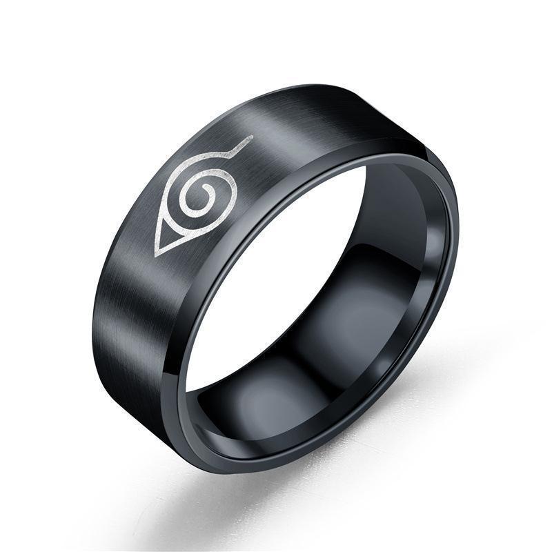 Anel de Aço Inoxidável e Titân - Anime Cosplay Naruto avaliação e preço