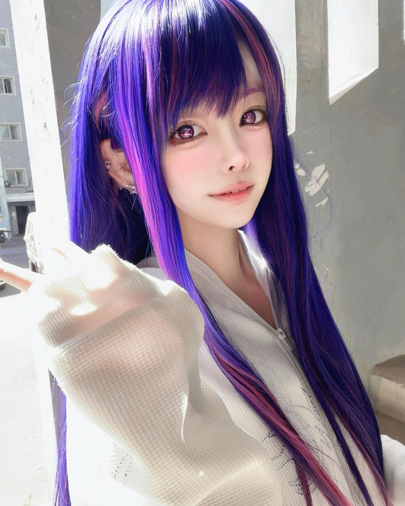 Oshi no ko hoshino ai peruca c - Anime Cosplay Ai avaliação e preço