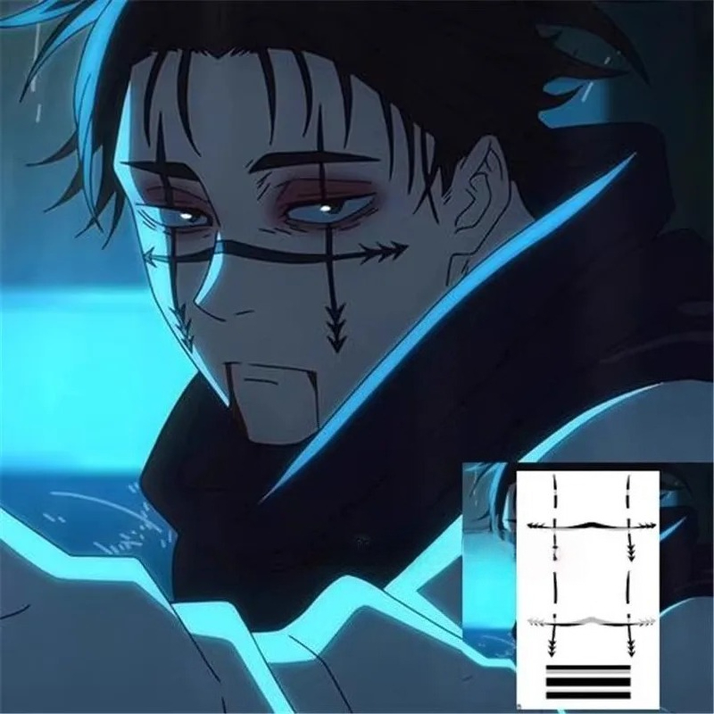 Adesivo de Tatuagem Choso Anim - Jujutsu Kaisen Uniform avaliação e preço