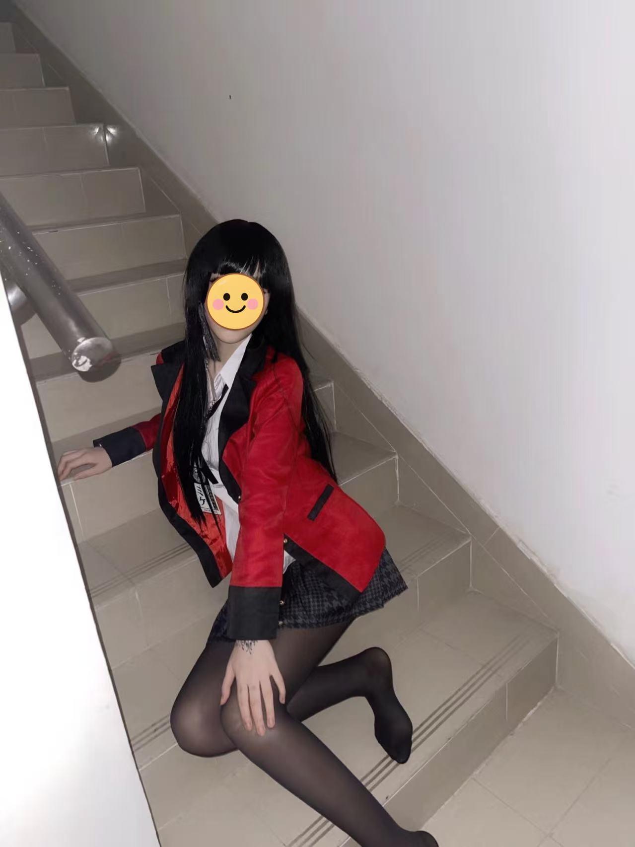 Fantasia de Cosplay Jabami Yum - Anime Cosplay Yumeko avaliação e preço